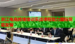 浙江電商跨境培訓(xùn)實(shí)戰(zhàn)課程助力國(guó)際貿(mào)易發(fā)展