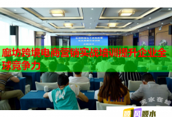 廊坊跨境電商營銷實戰(zhàn)培訓提升企業(yè)全球競爭力
