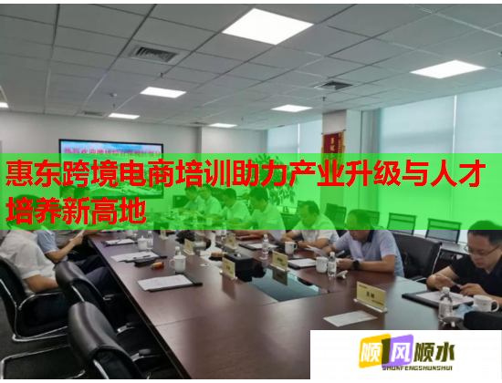 惠東跨境電商培訓(xùn)助力產(chǎn)業(yè)升級(jí)與人才培養(yǎng)新高地